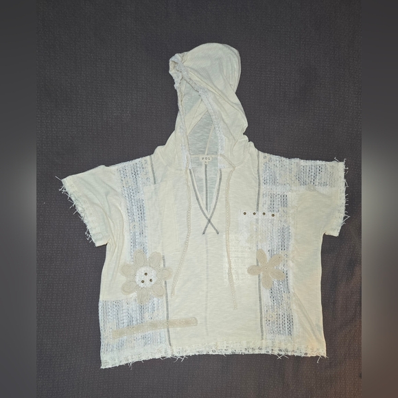 Patchwork Cream Top - Picture 2 of 7